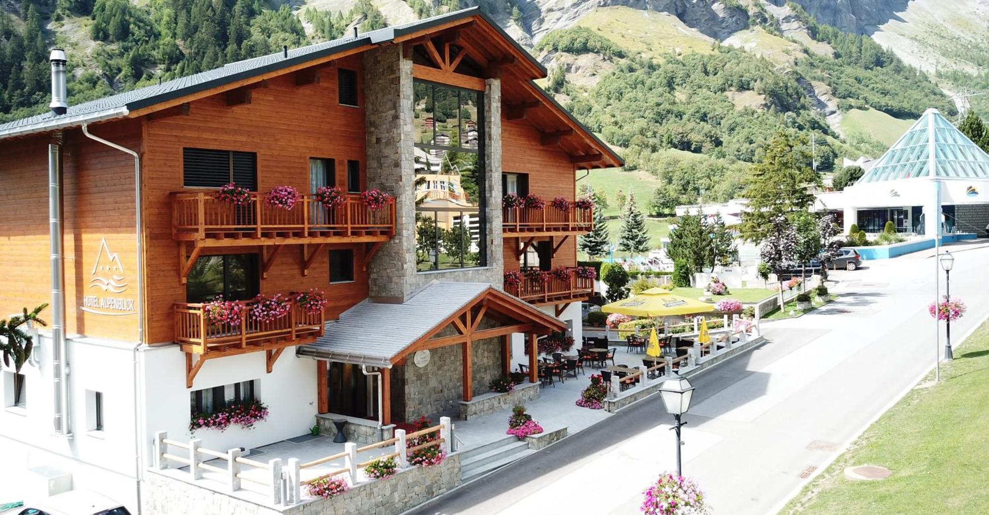 洛伊克巴德阿尔卑斯美景温泉酒店 外观 照片